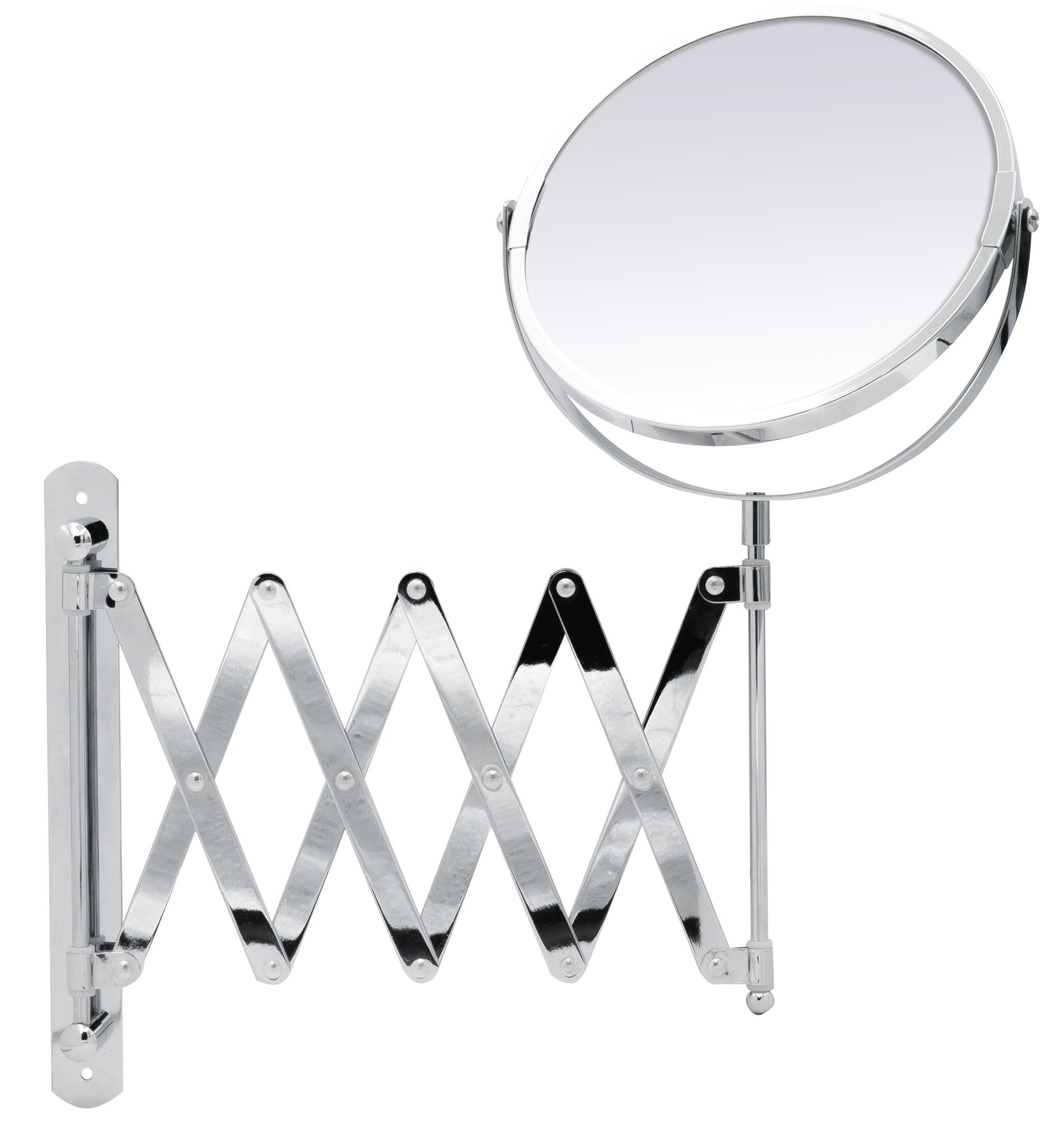 WALL MIRROR EXTANDABLE 17CM DOUBLE SIDE