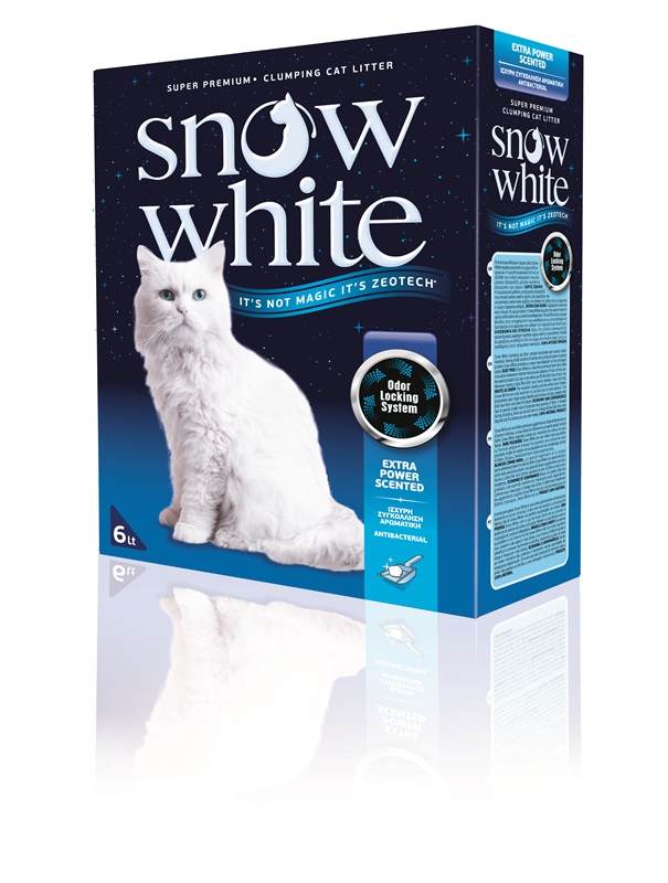 SNOW WHITE EXTRA POWER CAT SCENTED 12L