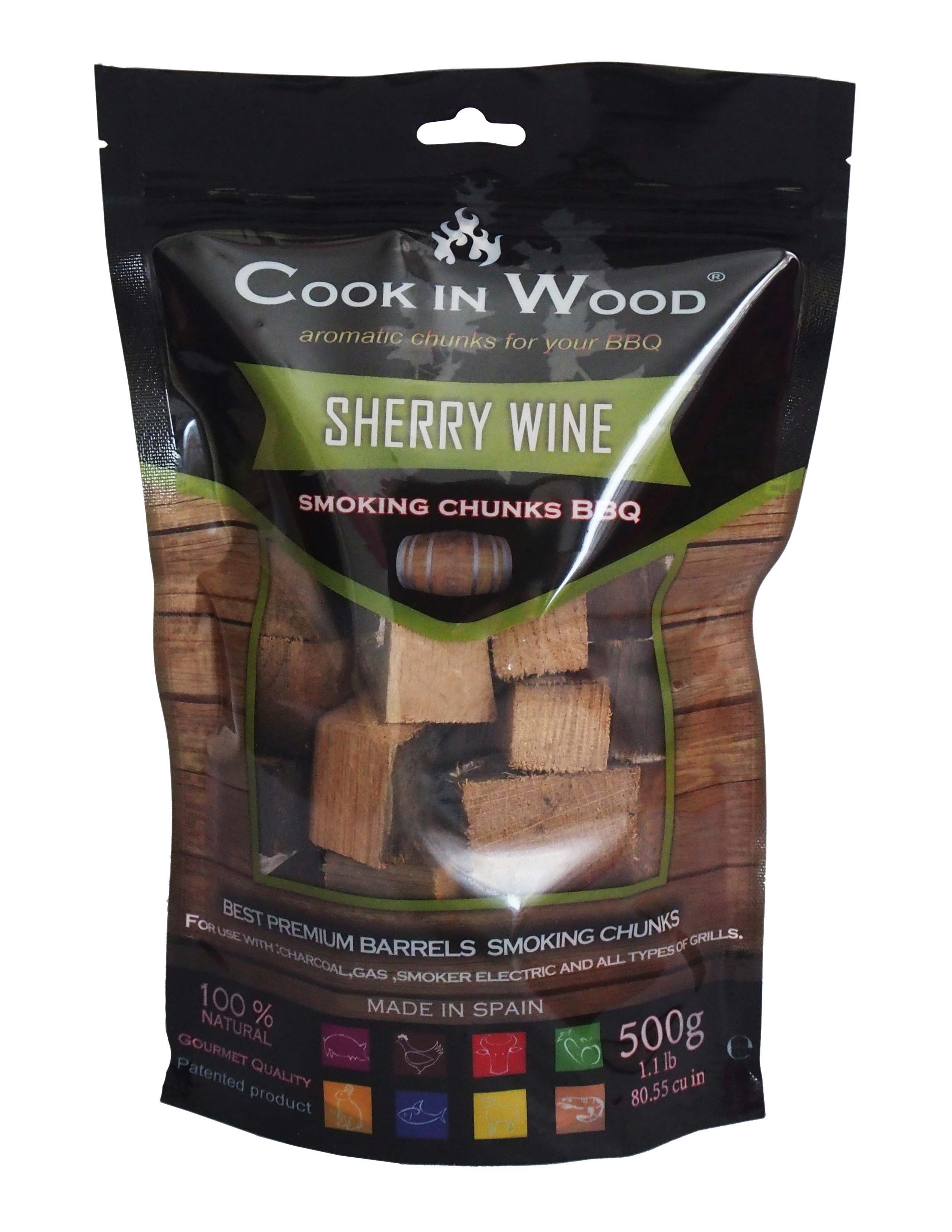 COOK IN WOOD SMOKING CHUNKS SHERRY WINE 500GR