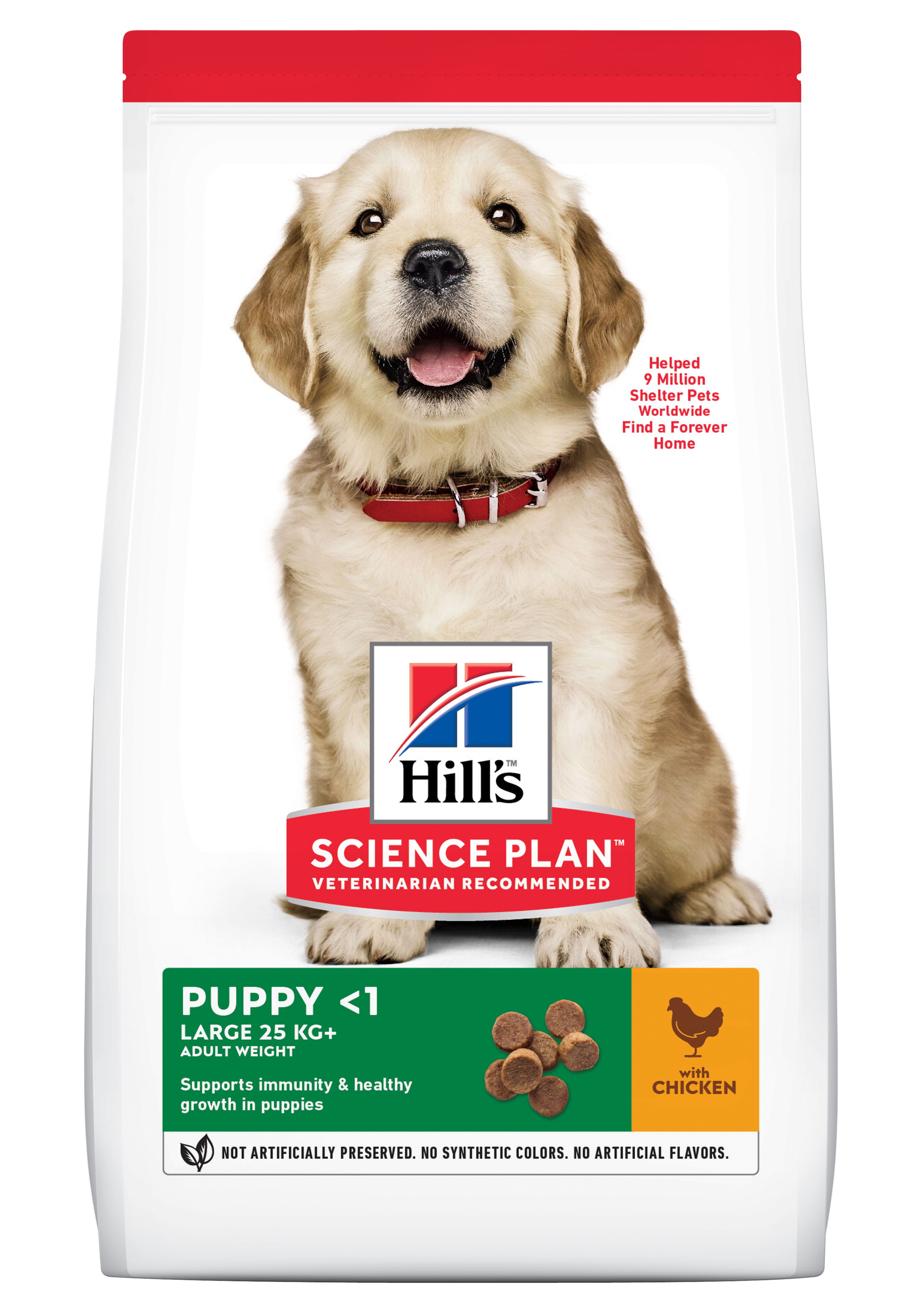 HILLS SCIENCE PLAN CANINE PUPPY LARGE BREED 2.5KG