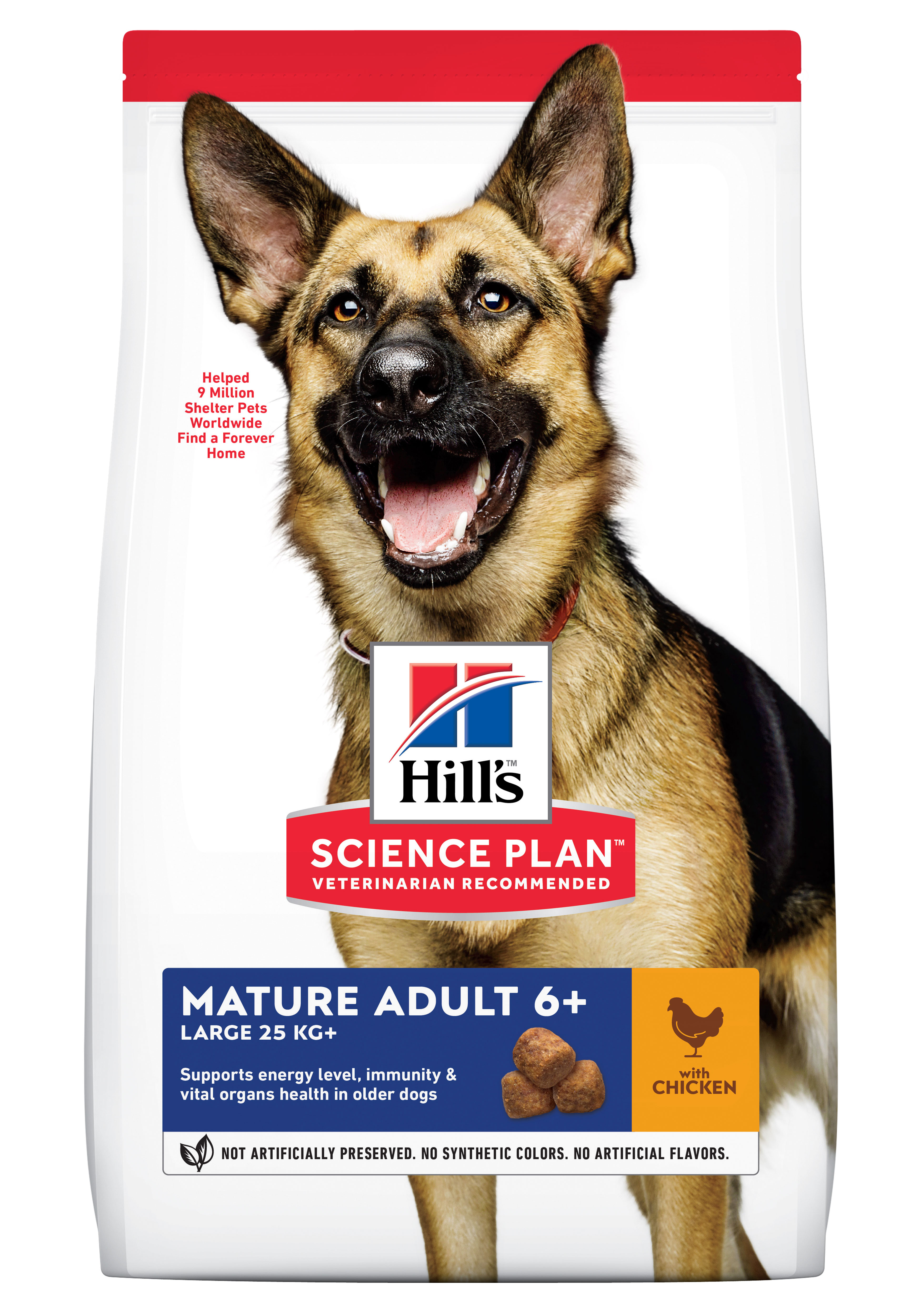 HILLS SCIENCE PLAN CANINE MATURE DOG LARGE BREED CHICKEN 14KG
