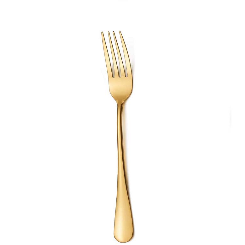 DINOX NIS GOLD TABLE FORK 3MM