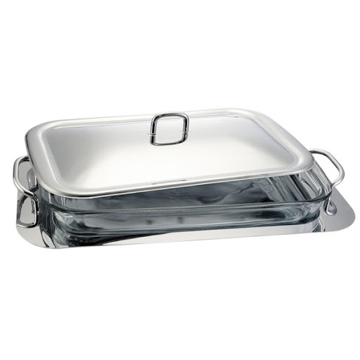 BERLINGER HAUS 2IN1 FOOD CONTAINER &SERVING TRAY RECTANGULAR 3L