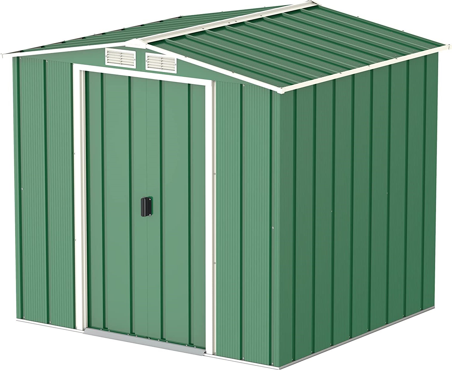  DURAMAX ECO METAL SHED 6X4FT GREEN