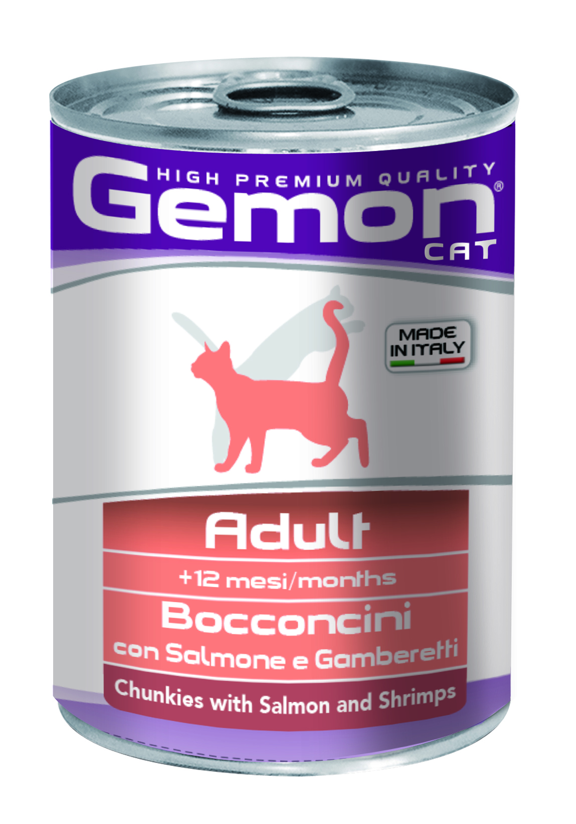 GEMON CAT CHUNKIES SALMON 415G
