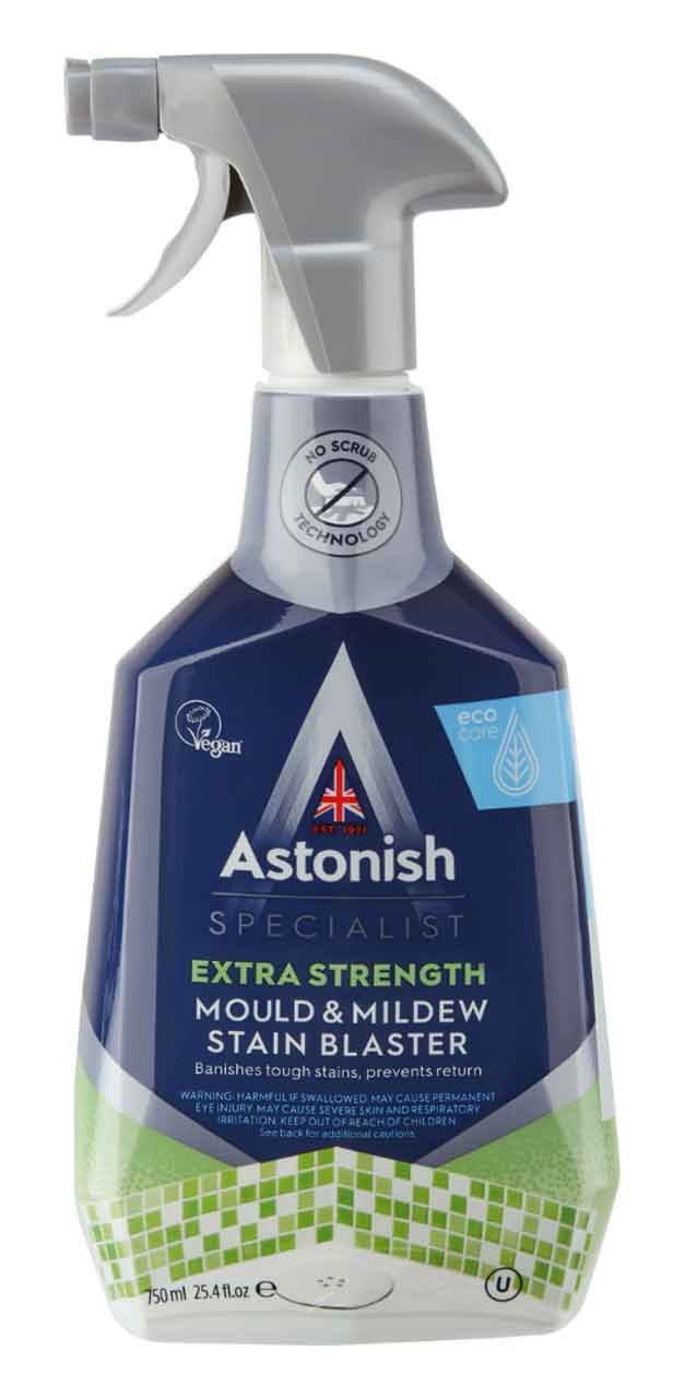 ASTONISH SPECIALIST EXTRA STRENGTH MOULD AND MILDEW STAIN BLASTER 750ML