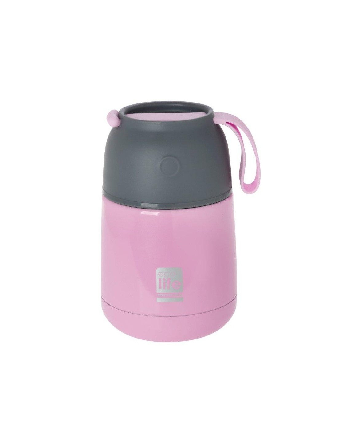 ECOLIFE FOOD CONTAINER BABY PINK 450ML