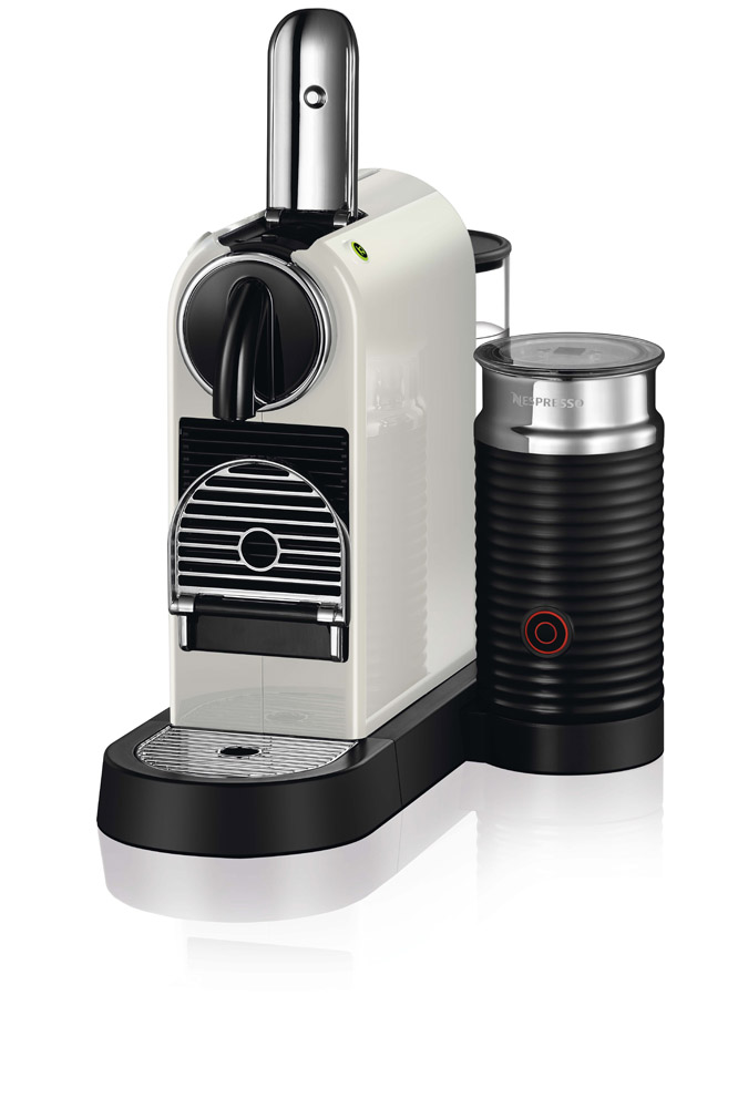 NESPRESSO D123 CITIZ&MILK COFFEE MACHINE WHITE
