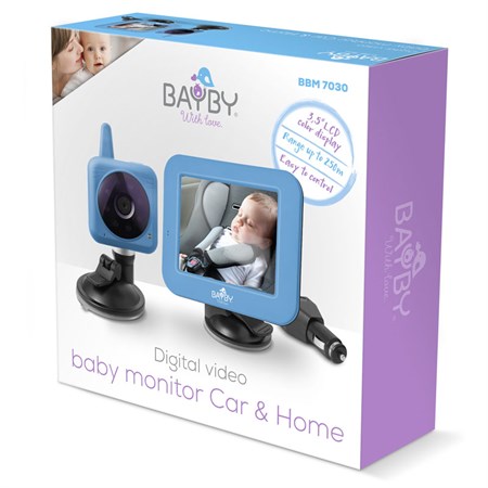 BAYBY DIGITAL VIDEO BABY MONITOR CAR/HOME