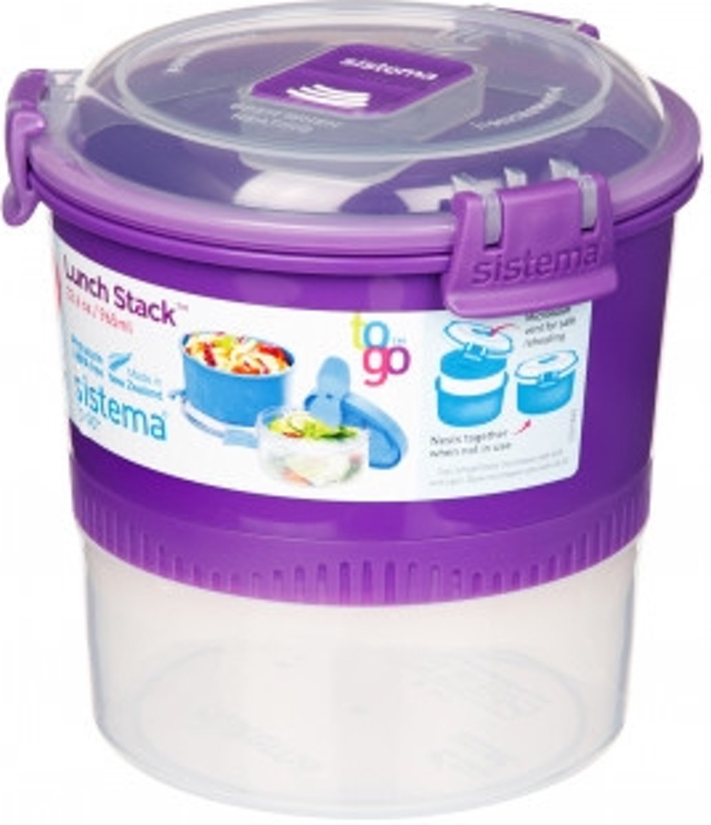SISTEMA TO GO LUNCH STACK 965ML