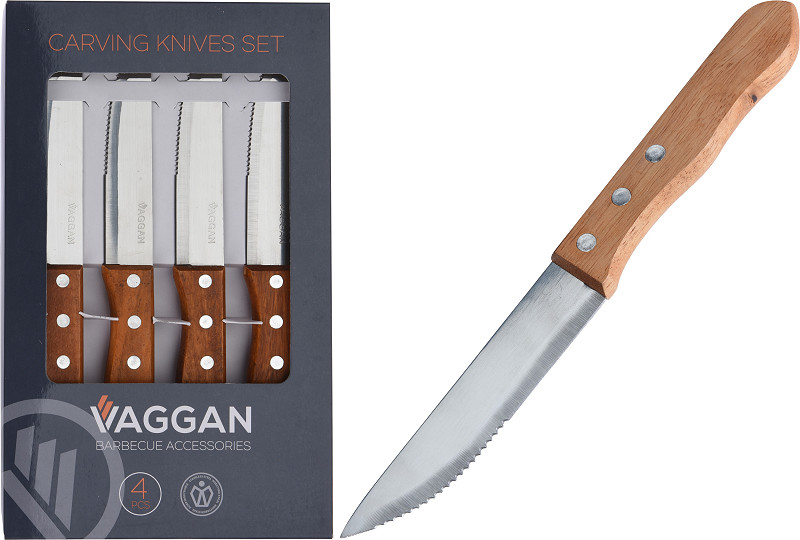 VAGGAN STEAK KNIFE SET 4PCS