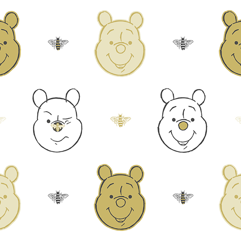 GOLD WINNIE THE POOH BEE