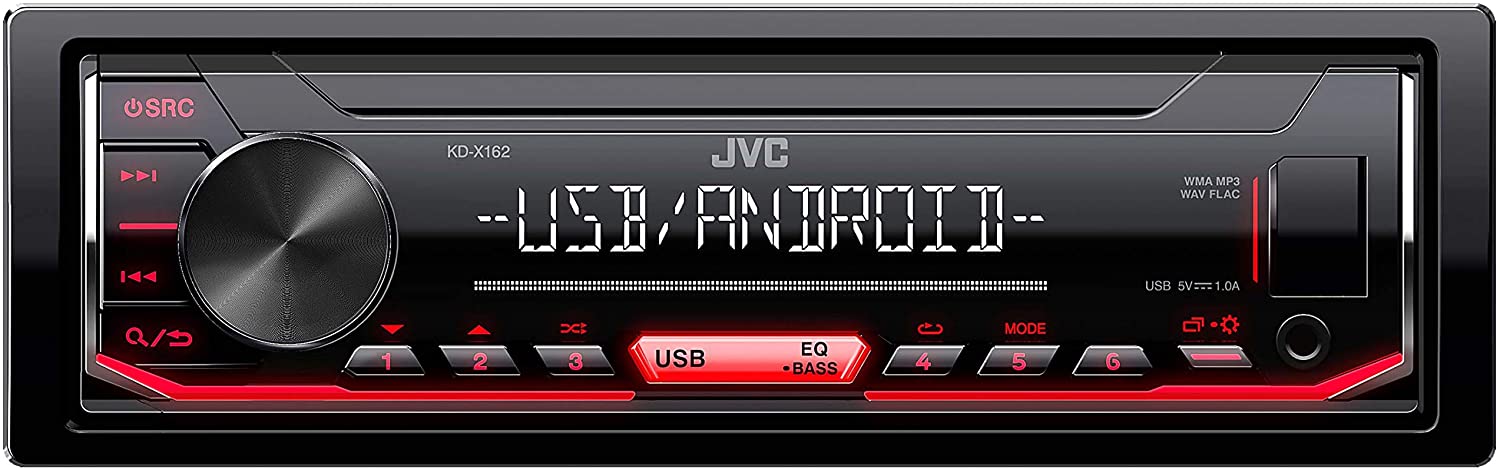 JVC KD-X162 CAR RADIO/USB