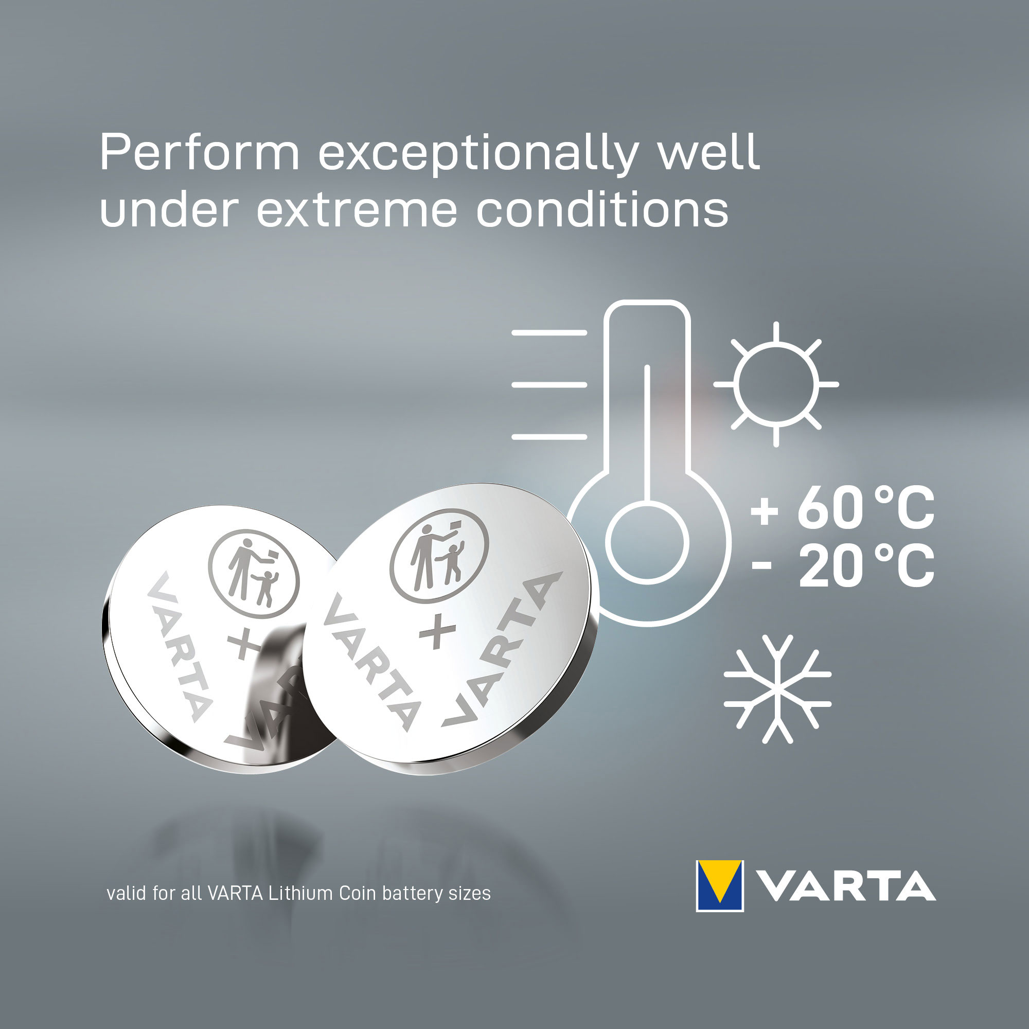 VARTA LITHIUM COIN CR1620 (BUTTON CELL BATTERY, 3V) PACK OF 1