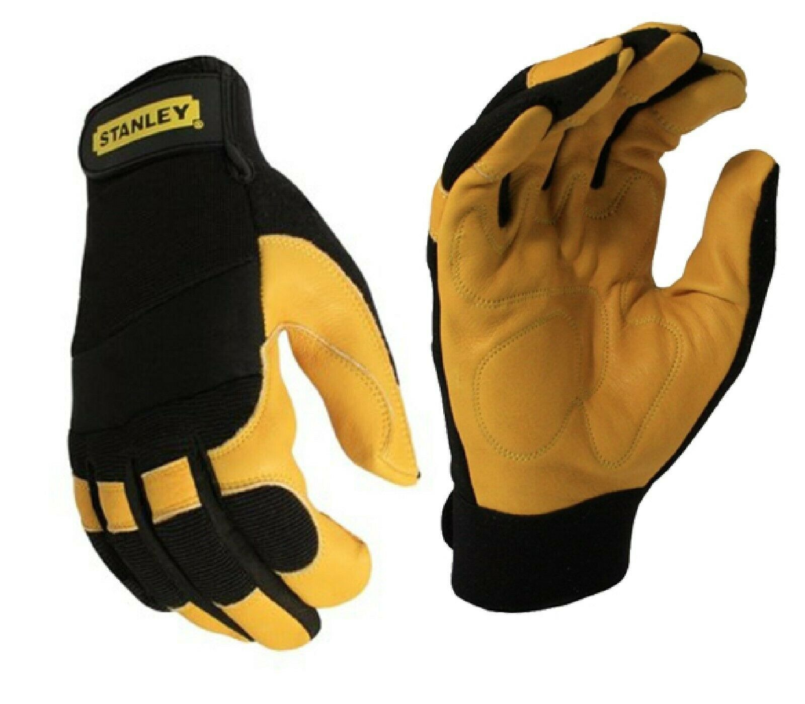 STANLEY SY750L EU LEATHER PERFORMANCE DRIVER GLOVES LARGE