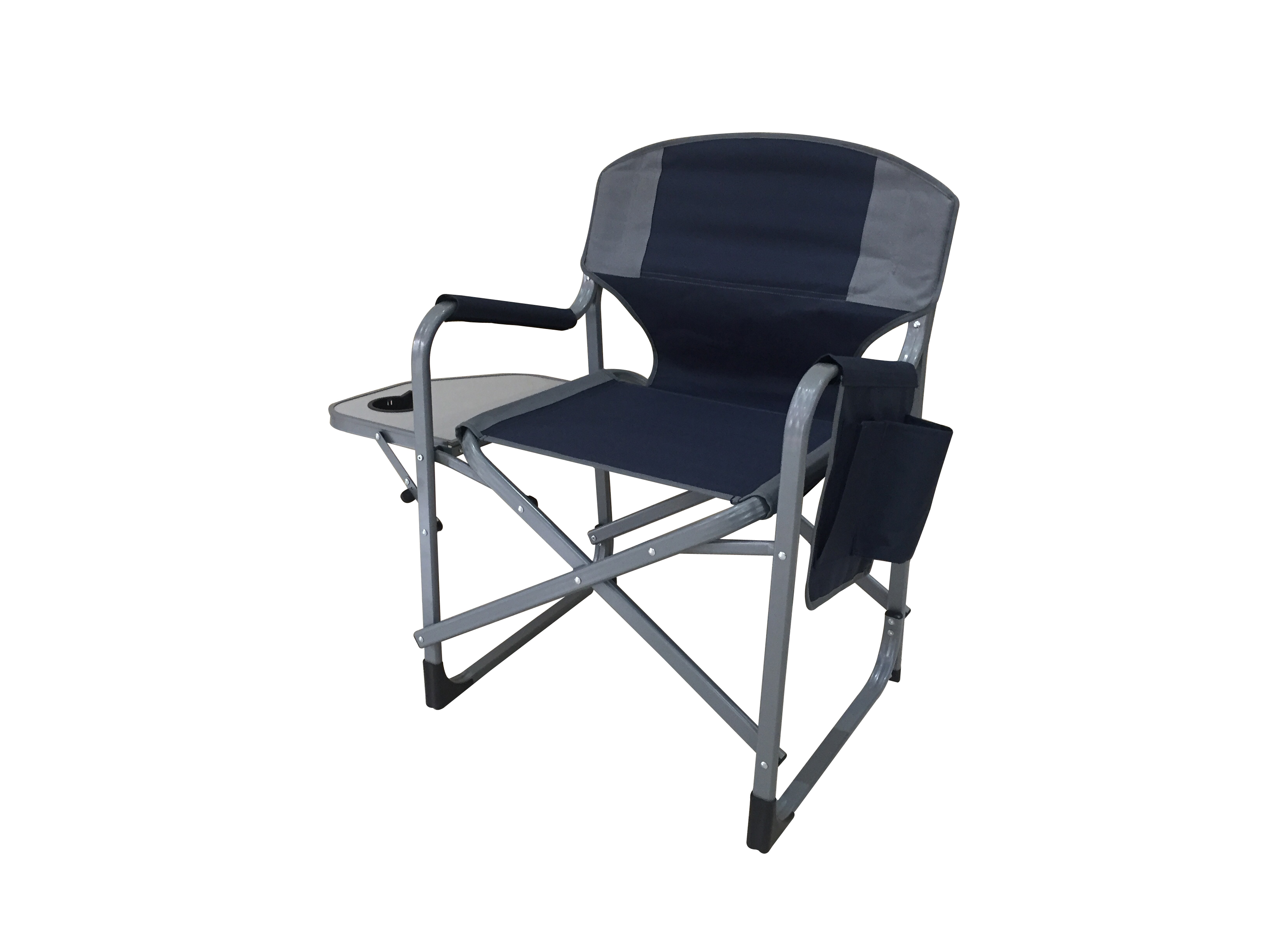 CAMP & GO EVEREST CAMPING CHAIR BLUE/GREY