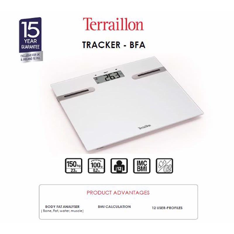 TERRAILLON DIGITAL SCALE BMI 150KG