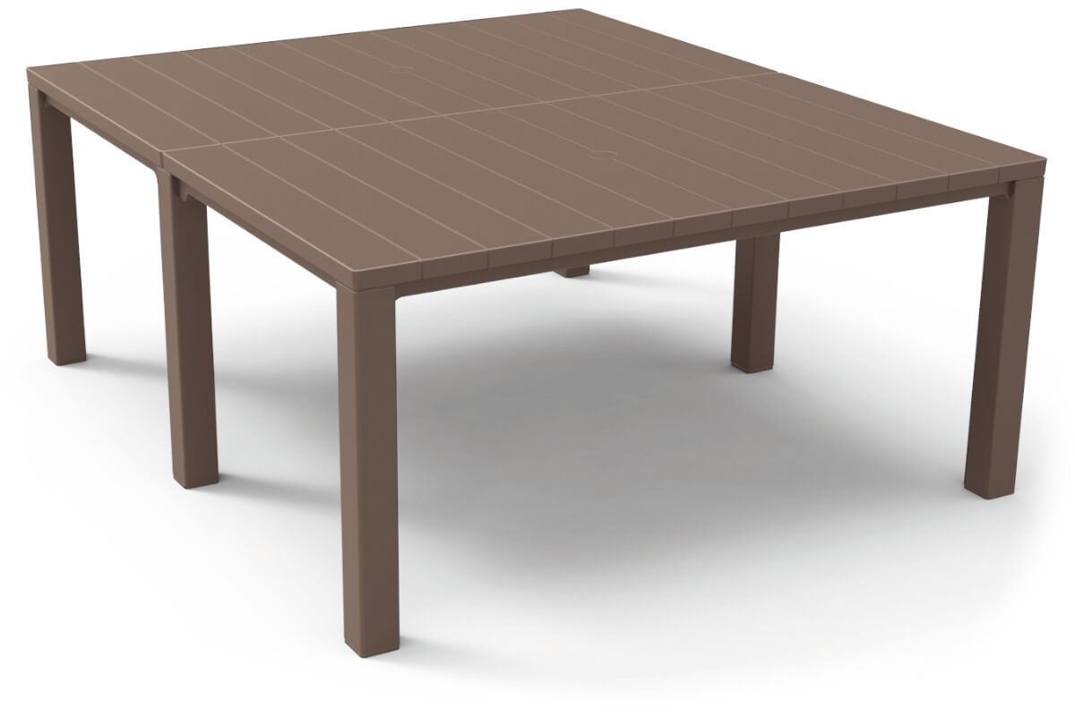 KETER JULIE DOUBLE TABLE CAPPUCCHINO
