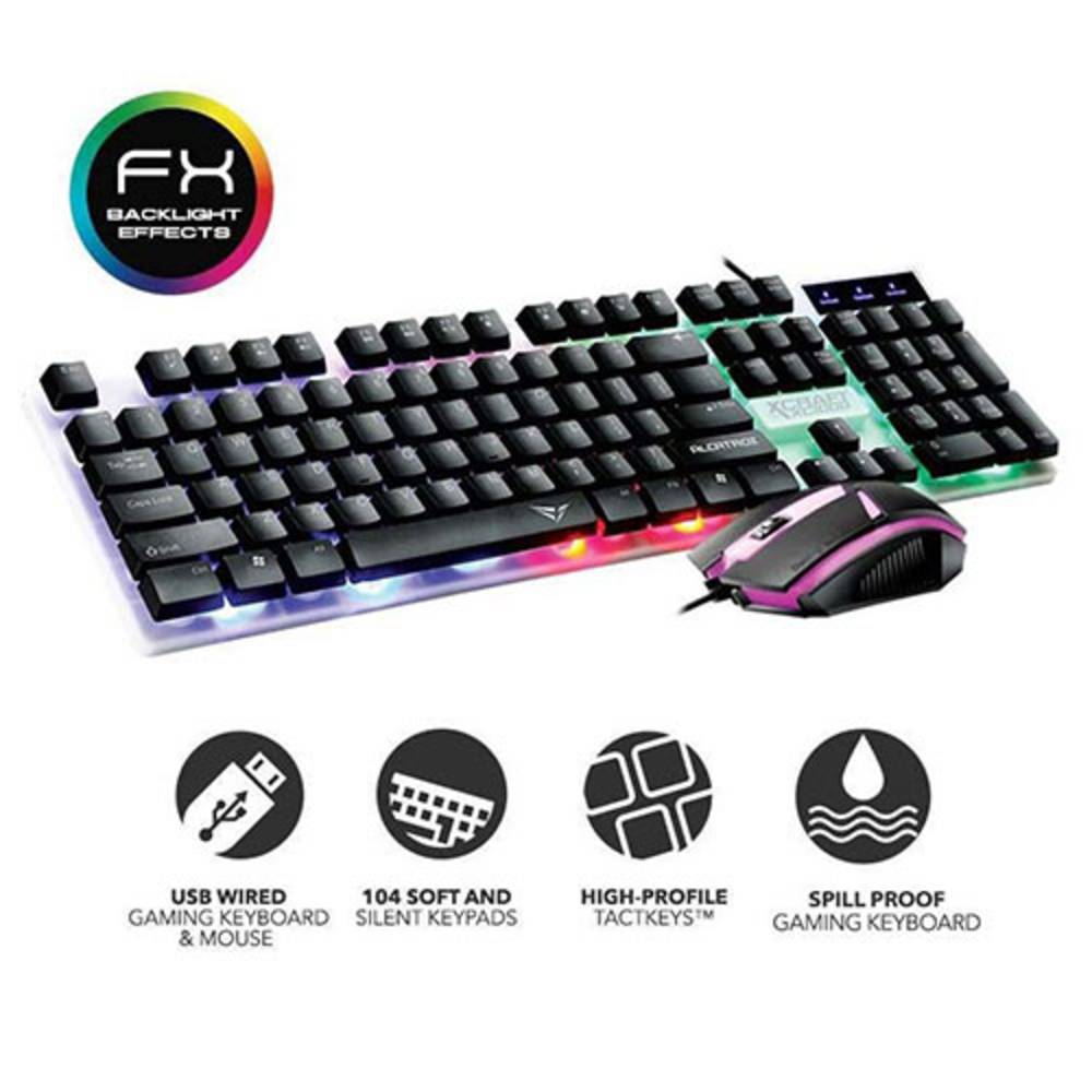 ALCATROZ XC-1000 X-CRAFT GAMING KEYBOARD & MOUSE COMBO