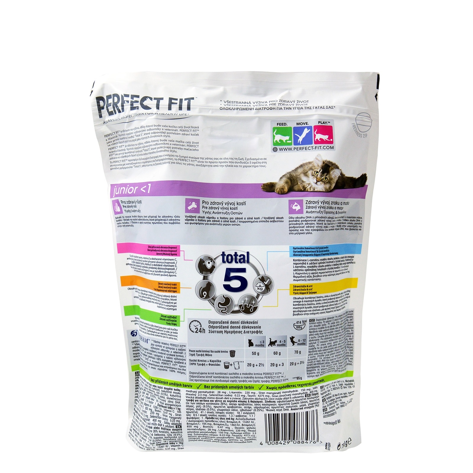 PERFECT FIT JUNIOR CAT CHICKEN DRY 750GR