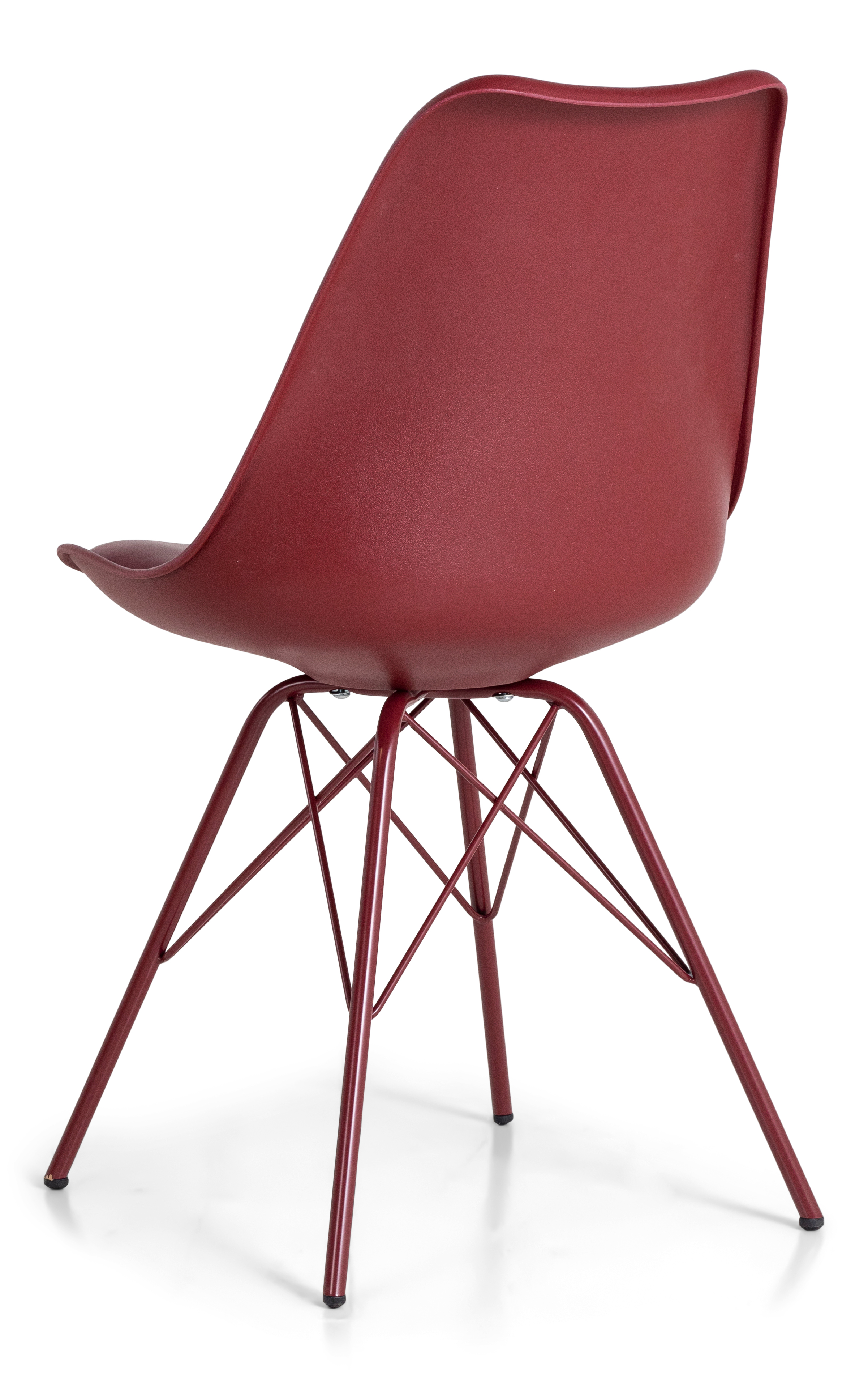 EMMA DINING CHAIR RED 50 X 87.50 X 57CM