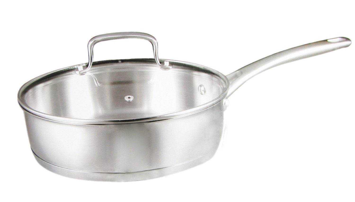 TSD 18/10 FRYPAN 24CM WITH LID