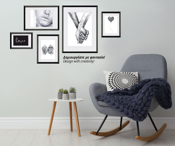 THE WALL PHOTOFRAME COLLAGE SET 5PCS