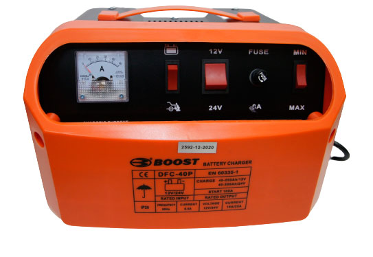 BOOST DFC-40P BATTERY CHARGER-STARTER