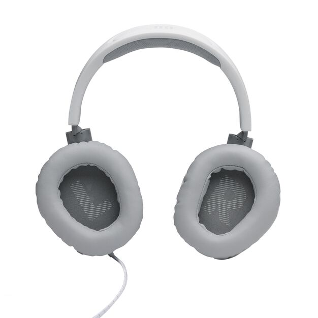 JBL QUANTUM 100 OVER EAR WHITE GAMING HEAPHONES