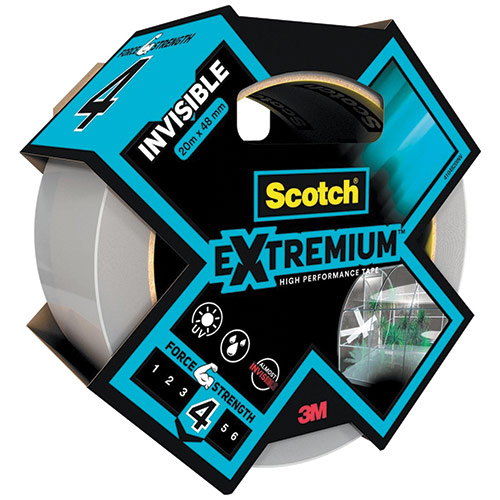 3M SCOTCH EXTREMIUM INVISIBLE HIGH PERFORMANCE TAPE WATERPROOF 48MMX20M