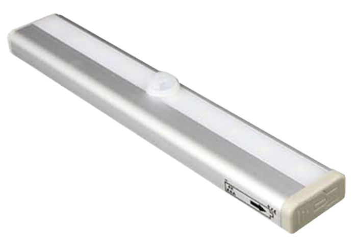 10-LED CLOSET LIGHT 100LM BATTERY OPERATED-RECHARCHABLE