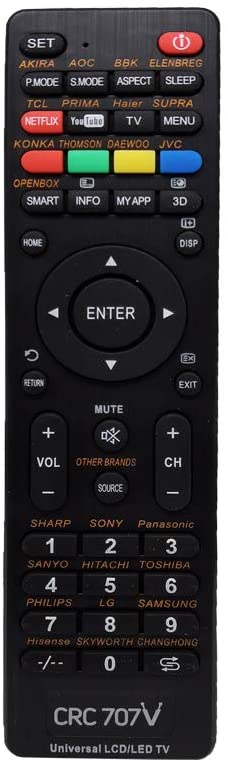 UNIVERSAL REMOTE CONTROL FOR ALL TVS AND SONY/ SAMSUNG/ LG DIRECTLY