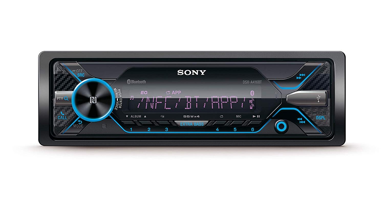 SONY DSX-A416UI CAR RADIO/USB/BLUETOOTH WX4