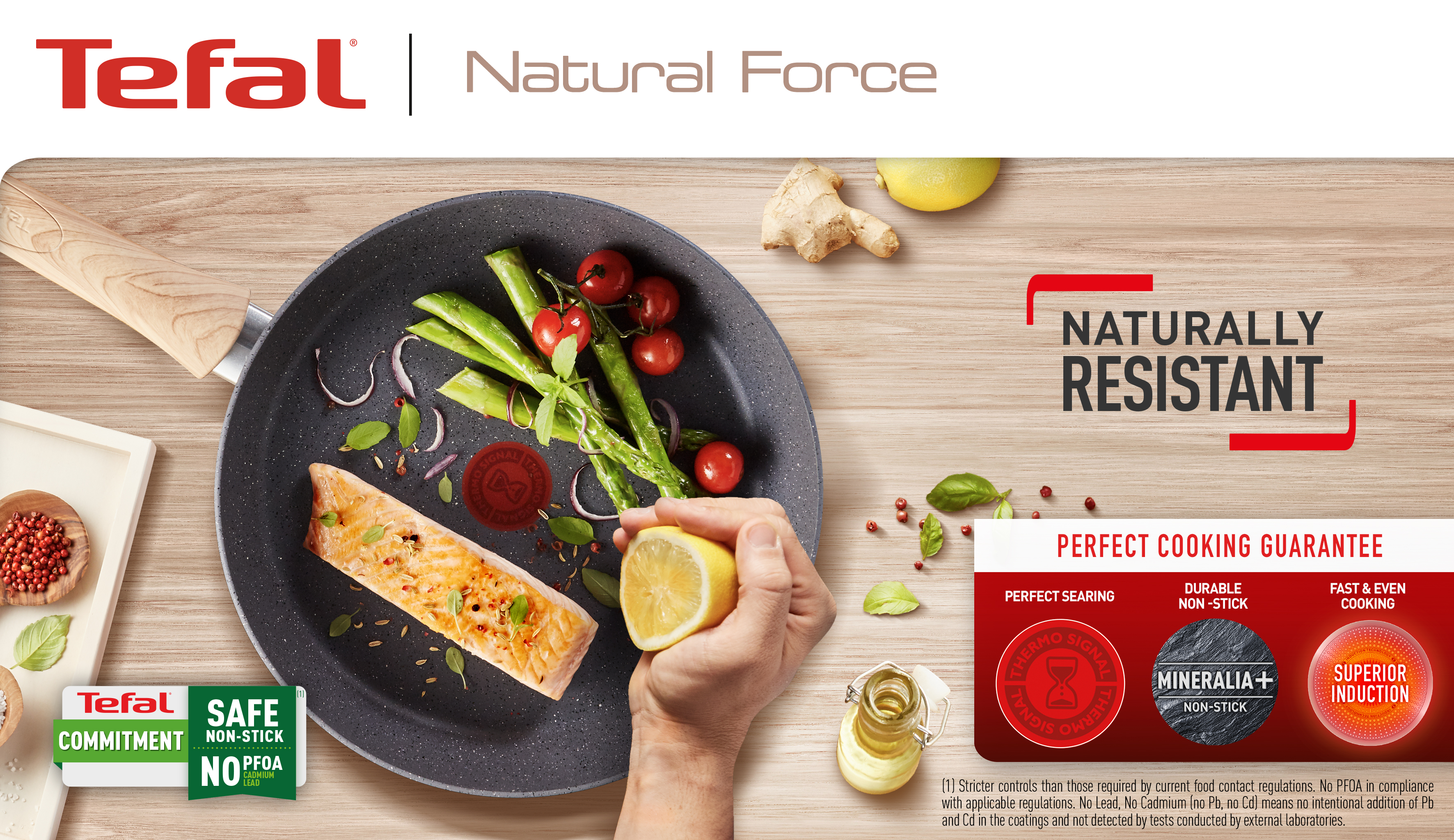 TEFAL G2667702 NATURAL FORCE INDUCTION MULTIPAN 26CM
