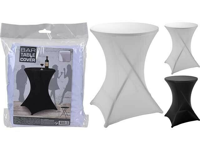 BAR TABLE COVER STRETCH 2 ASSORTED COLORS 22.5CM X 0.5CM X 28CM