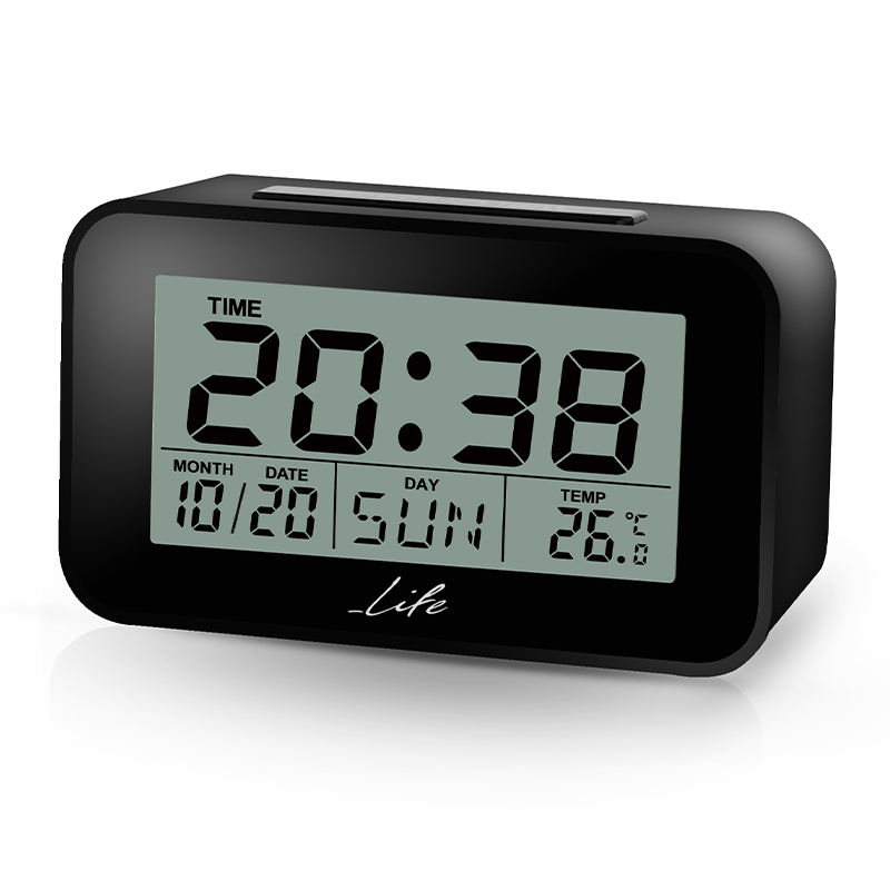 LIFE ACL-201 LIME ALARM CLOCK LCD SCREEN