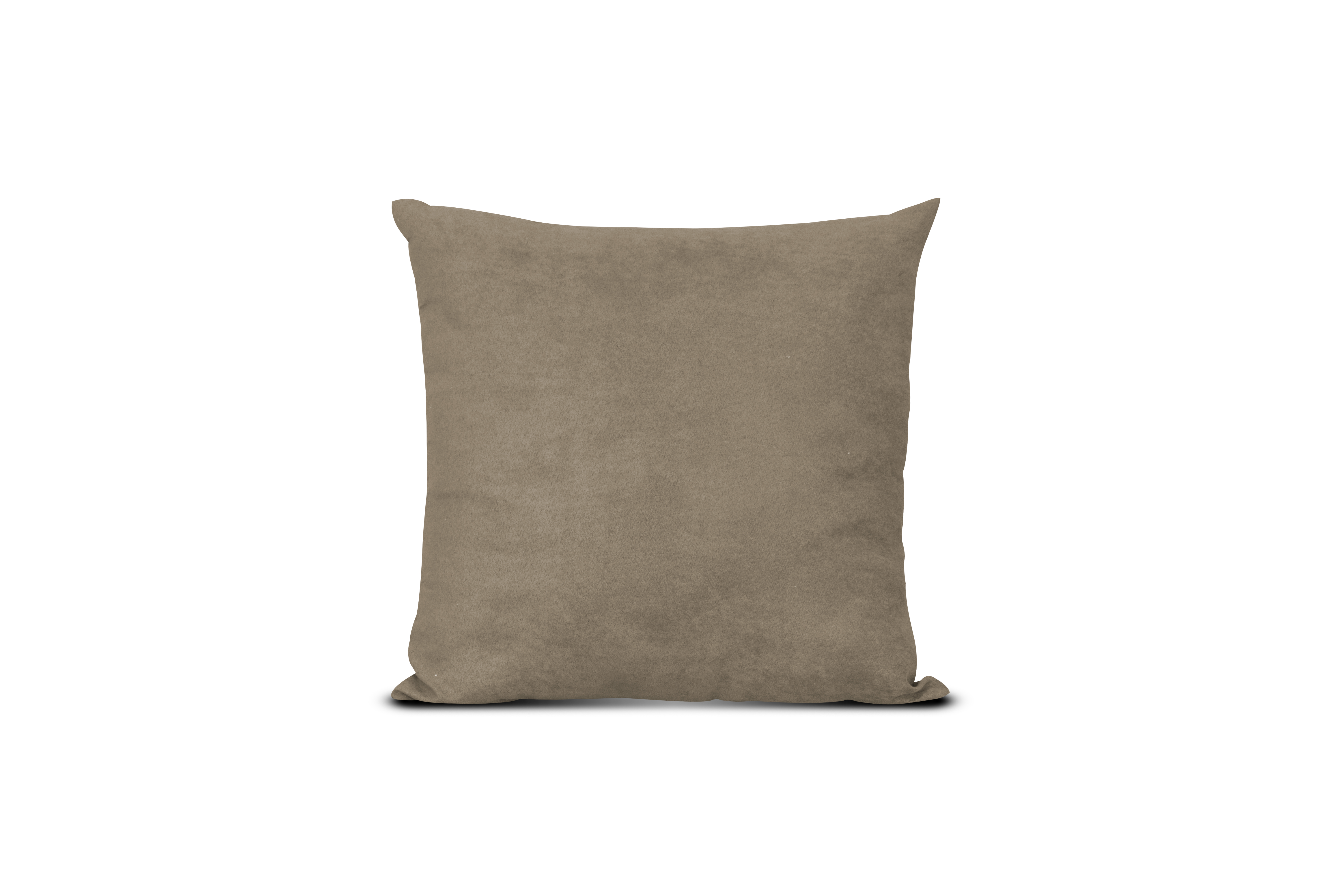 PREMIER CUSHION SUEDE 40X40CM TAUPE WITHOUT ZIP