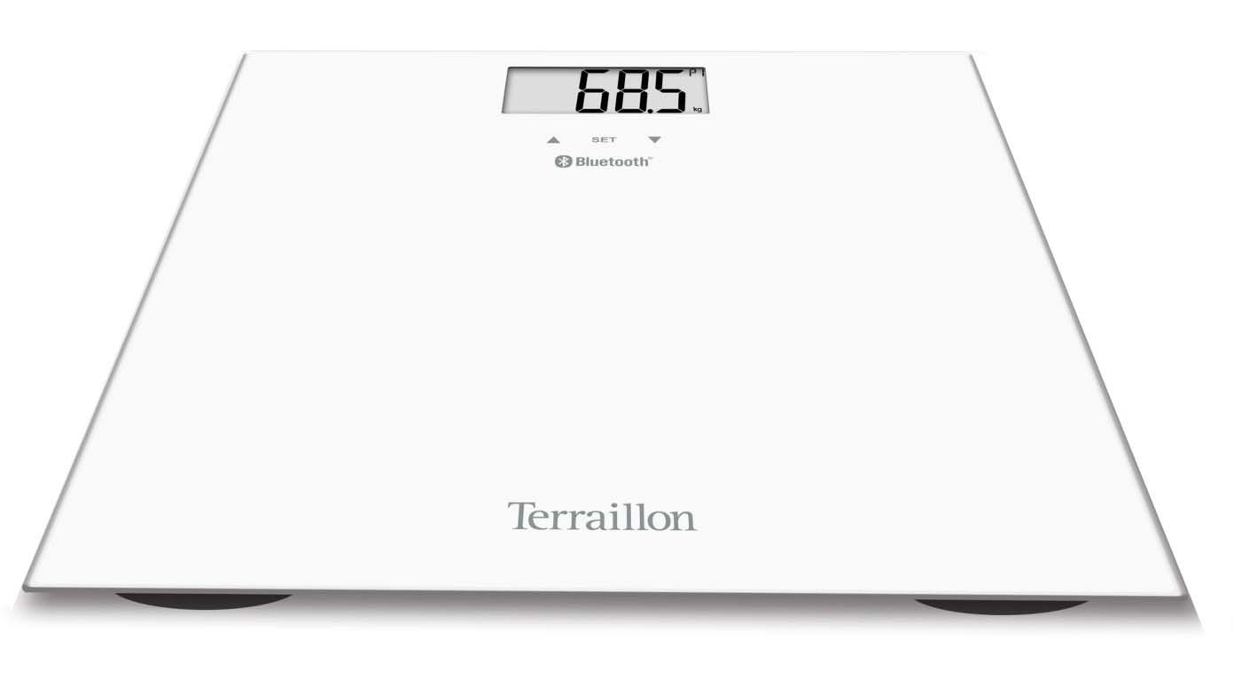 TERRAILLON WEB COACH GLASS DIGITAL SCALE BMI 180KG WHITE