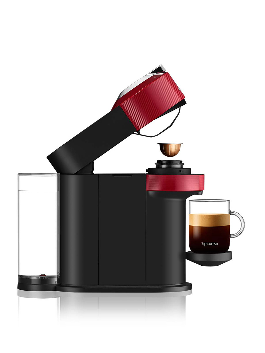 NESPRESSO VERTUO NEXT COFFEE MACHINE CHERRY RED