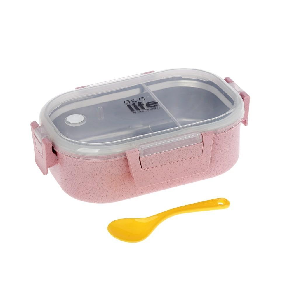 ECOLIFE LUNCH BOX PINK 900ML