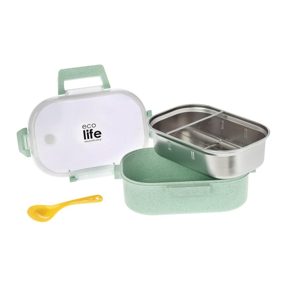 ECOLIFE LUNCH BOX GREEN 900ML