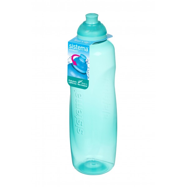 SISTEMA HYDRATE HELIX BOTTLE 600ML 3 ASSORTED COLORS