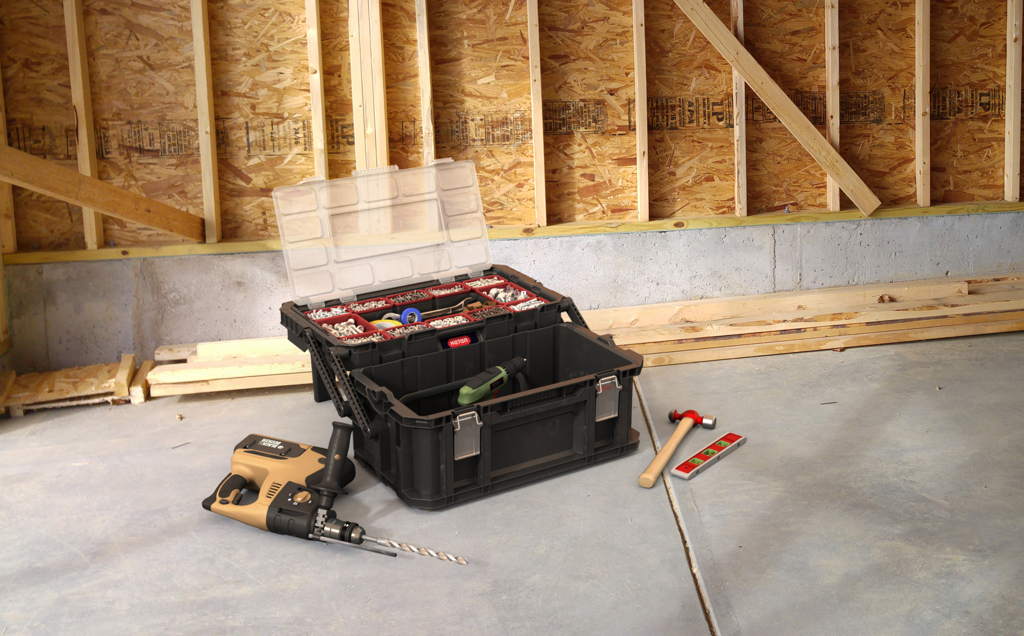 KETER CONNECT CANTI TOOL BOX