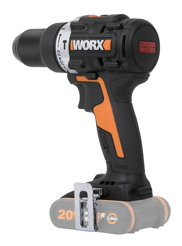 WORX WX352.9 CORDLESS IMPACT DRILL WITH BRUSHLESS MOTOR SOLO 20V 