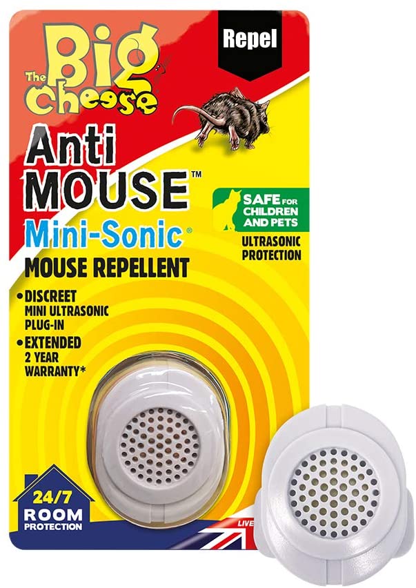 BIG CHEESE ANTI MOUSE MINI-SONIC REPPELLENT
