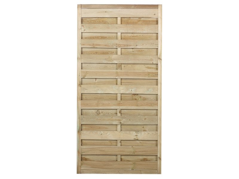 FOREST STYLE WOODEN FENCE LUCAS 90X180CM