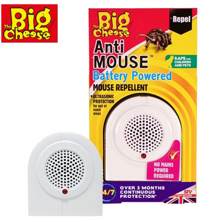 BIG CHEESE SONIC BATTERY MOUSE REPELLER 