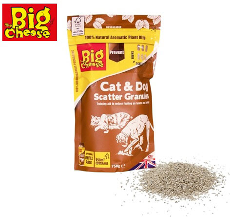 BIG CHEESE CAT & DOG SCATTER GRANULES 750GR