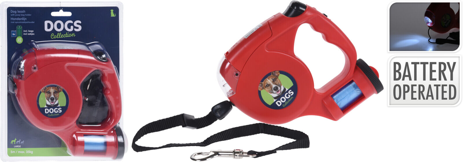 DOG LEASH WITH ROPE 5M