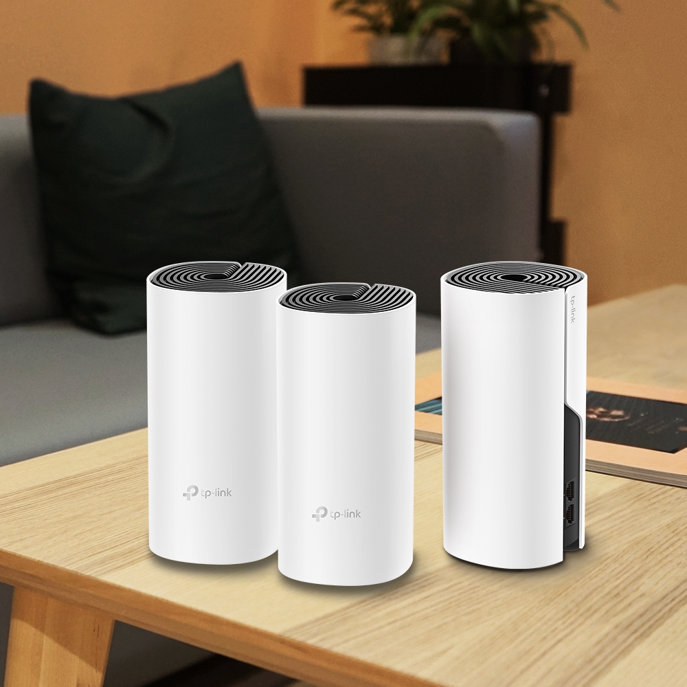 TP LINK DECO M4 V2 AC1200 WHOLE HOME MESH WI-FI SYSTEM 2-PACK